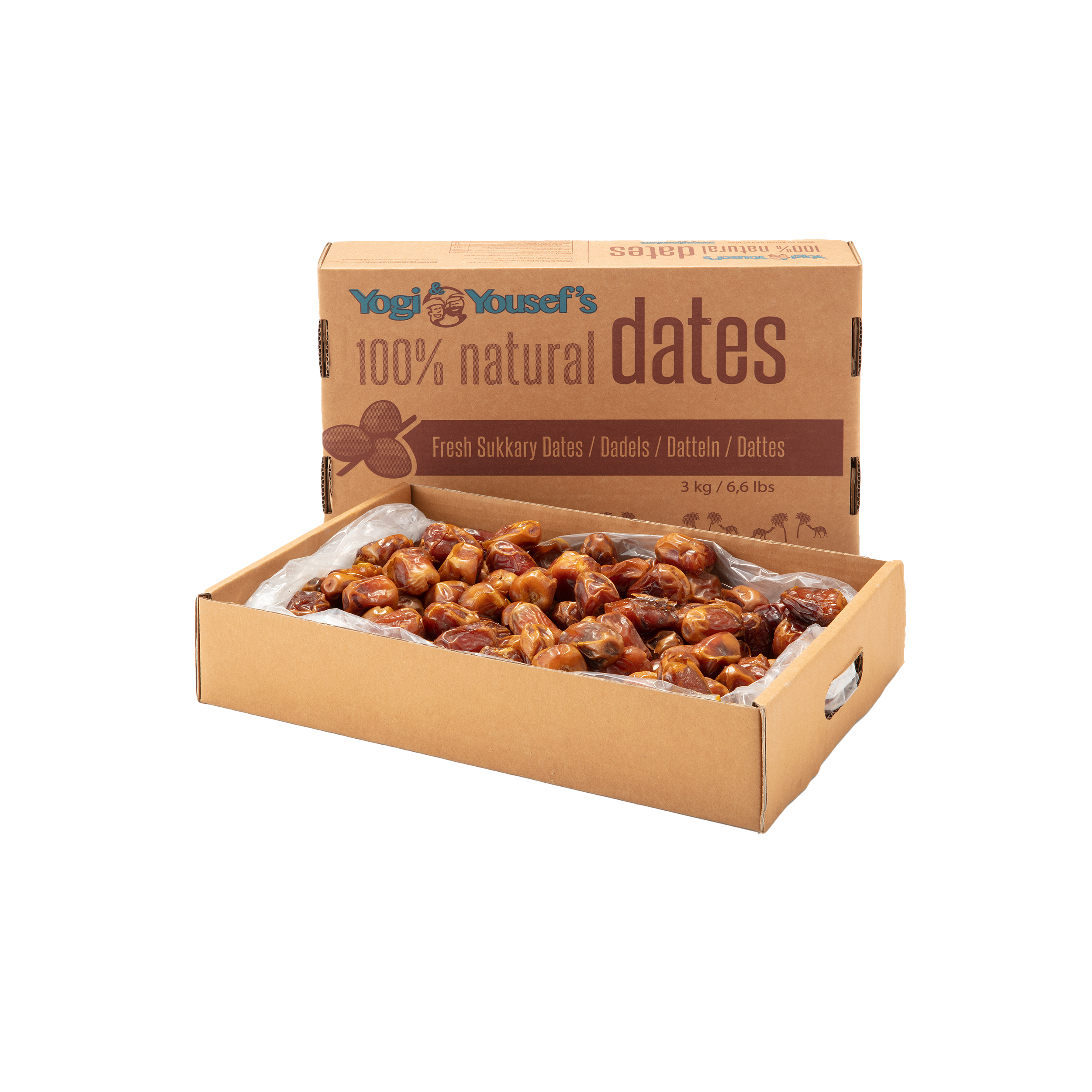 verse dadels extra zacht zonder pit - 2.5 kg